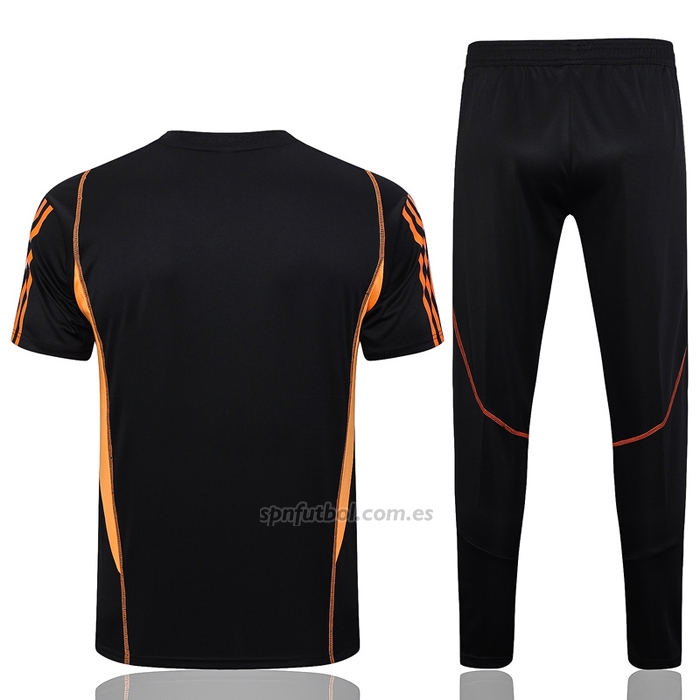 Chandal del SC Internacional Manga Corta 2023-2024 Negro